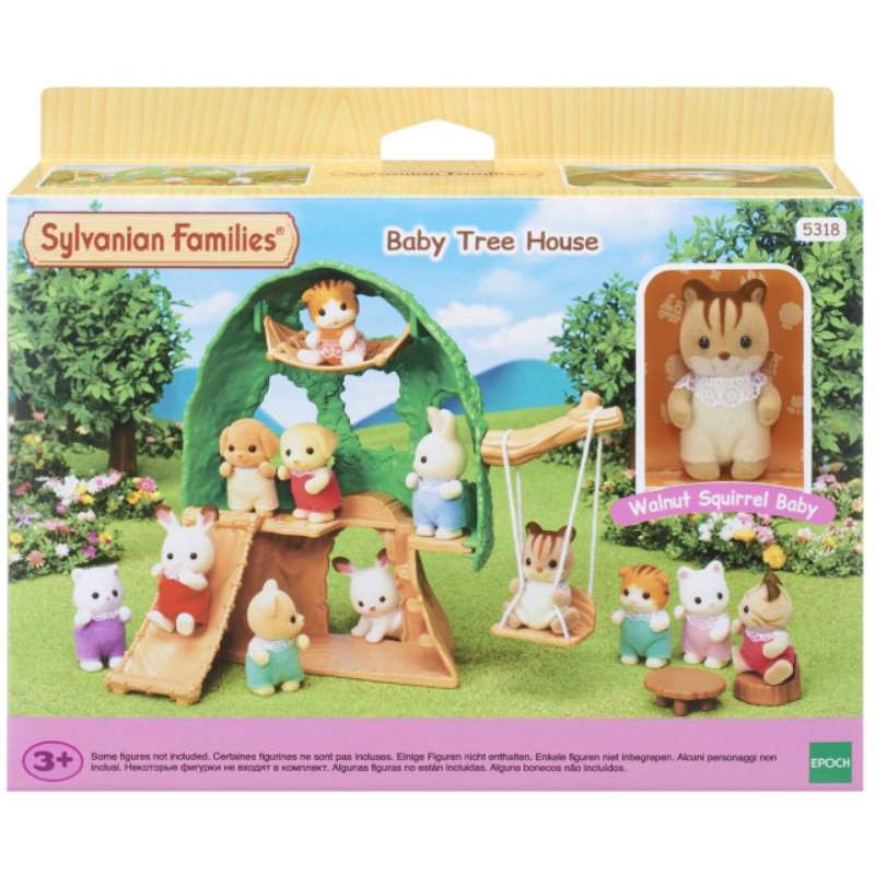 Sylvanian Families Vauvojen Puumaja Muovi Ja Lelu