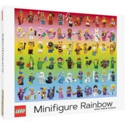 LEGO palapeli 1000 palaa minifiguurit Rainbow