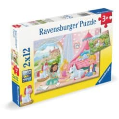 Palapeli 12 x 2 prinsessa & prinssi Ravensburger